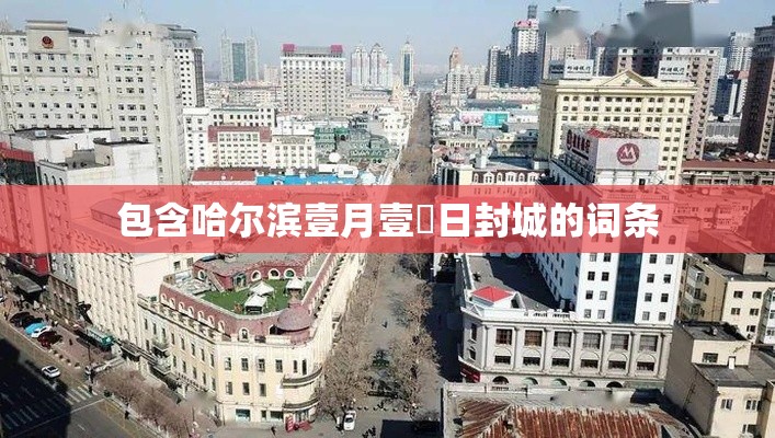 包含哈尔滨壹月壹無日封城的词条 包含哈尔滨壹月壹無日封城的词条