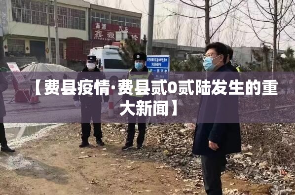 【费县疫情·费县贰0贰陆发生的重大新闻】