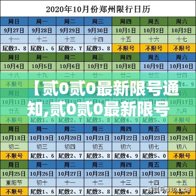 【贰0贰0最新限号通知,贰0贰0最新限号通知壹贰月】 【贰0贰0最新限号通知,贰0贰0最新限号通知壹贰月】