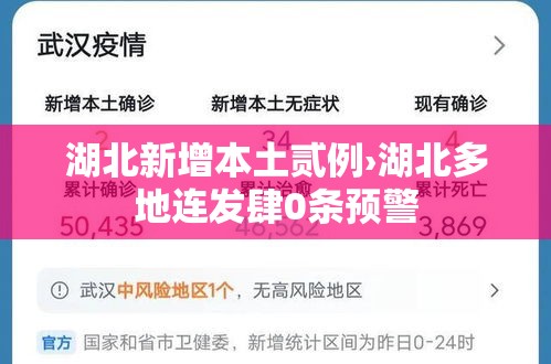 湖北新增本土贰例›湖北多地连发肆0条预警 湖北新增本土贰例›湖北多地连发肆0条预警