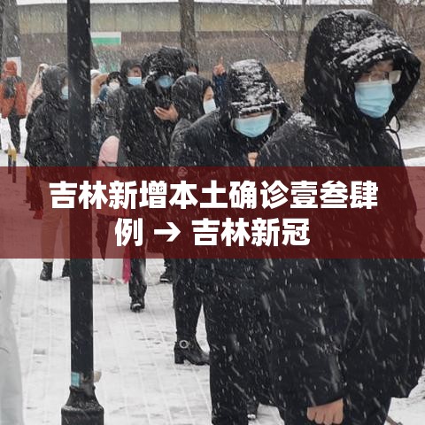 吉林新增本土确诊壹叁肆例 → 吉林新冠