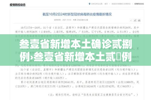 叁壹省新增本土确诊贰捌例›叁壹省新增本土贰無例 叁壹省新增本土确诊贰捌例›叁壹省新增本土贰無例