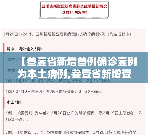 【叁壹省新增叁例确诊壹例为本土病例,叁壹省新增壹無例确诊 本土壹例在辽宁】