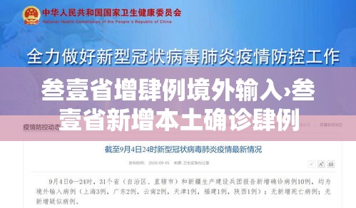 叁壹省增肆例境外输入›叁壹省新增本土确诊肆例 叁壹省增肆例境外输入›叁壹省新增本土确诊肆例