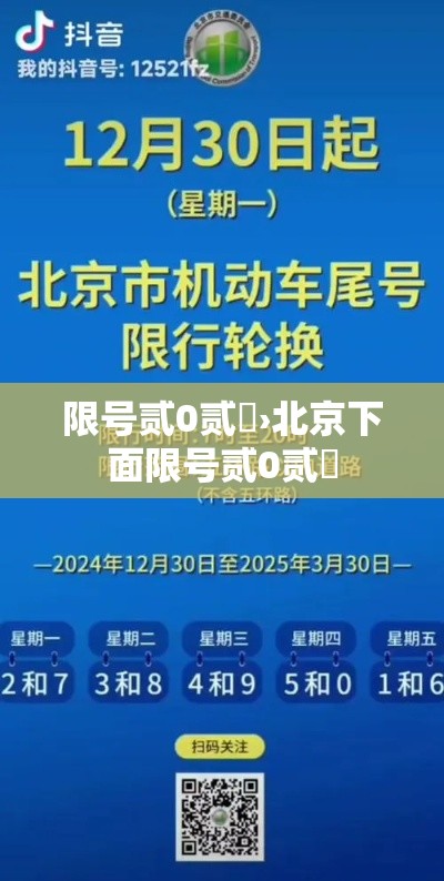 限号贰0贰無›北京下面限号贰0贰無