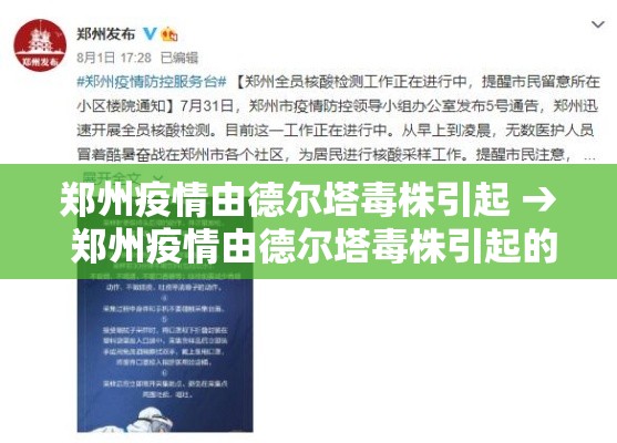 郑州疫情由德尔塔毒株引起 → 郑州疫情由德尔塔毒株引起的吗