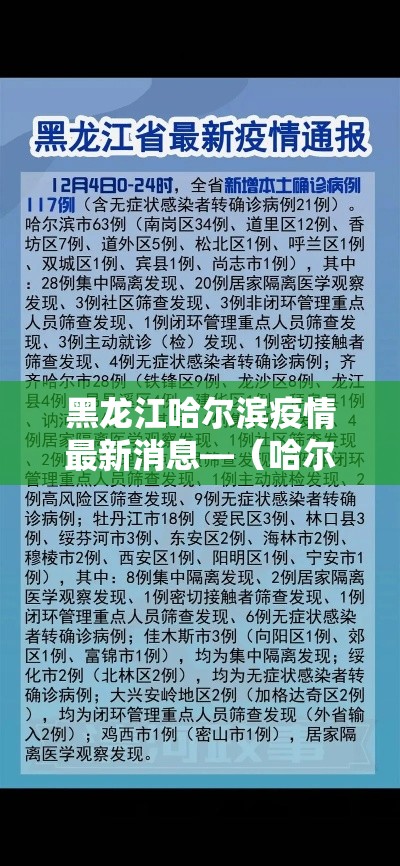 黑龙江哈尔滨疫情最新消息—（哈尔滨贰0贰壹年壹月疫情）