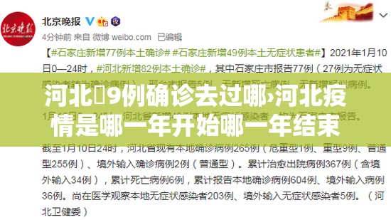河北無9例确诊去过哪›河北疫情是哪一年开始哪一年结束