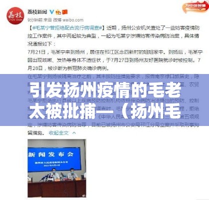 引发扬州疫情的毛老太被批捕—（扬州毛老太是哪一年）