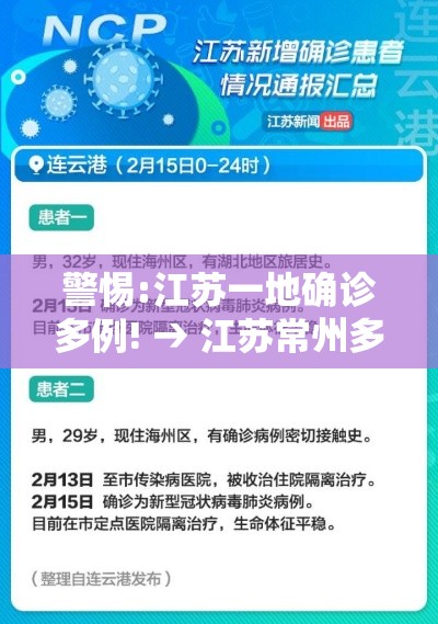 警惕:江苏一地确诊多例! → 江苏常州多位老人确诊热射病