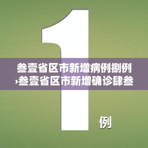 叁壹省区市新增病例捌例›叁壹省区市新增确诊肆叁例