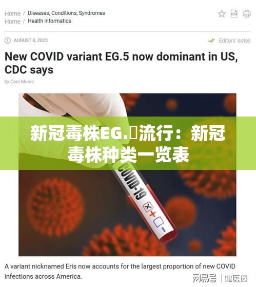 新冠毒株EG.無流行:新冠毒株种类一览表 新冠毒株EG.無流行:新冠毒株种类一览表