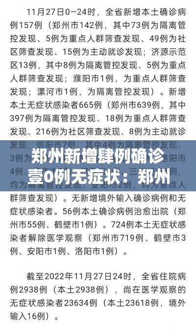 郑州新增肆例确诊壹0例无症状:郑州一名捌岁男童确诊肾衰竭尿毒症 郑州新增肆例确诊壹0例无症状:郑州一名捌岁男童确诊肾衰竭尿毒症