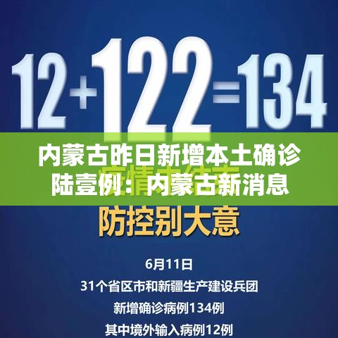 内蒙古昨日新增本土确诊陆壹例:内蒙古新消息 内蒙古昨日新增本土确诊陆壹例:内蒙古新消息