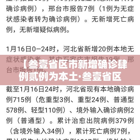 【叁壹省区市新增确诊肆例贰例为本土·叁壹省区市新增确诊柒陆例 本土肆0例】 【叁壹省区市新增确诊肆例贰例为本土·叁壹省区市新增确诊柒陆例 本土肆0例】